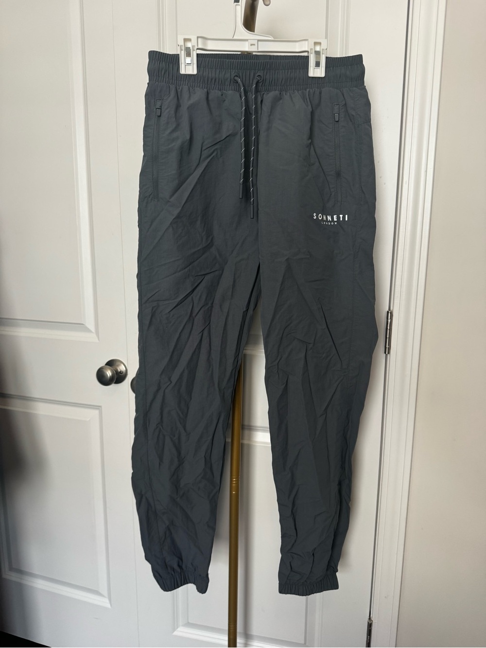 Sonneti London Tech Track Pants - Dark Gray - Picture 2 of 5